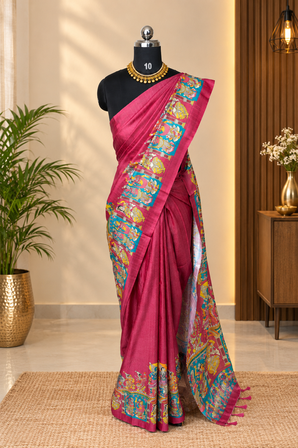 Kalamkari Saree