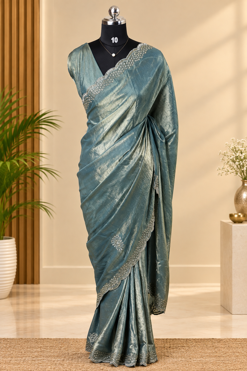 Shimmer Saree