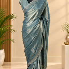 Shimmer Saree